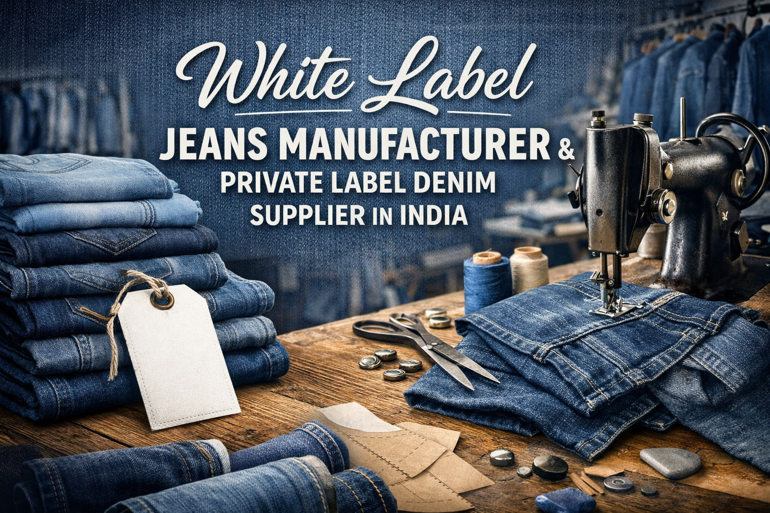 private label jeans manufacturing services in India
