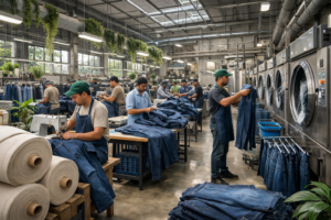 sustainable denim manufacturing in India for Sweden fashion brands